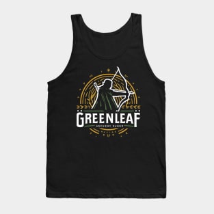 Greenleaf Archery Range - Green and Gold - Fantasy Tank Top